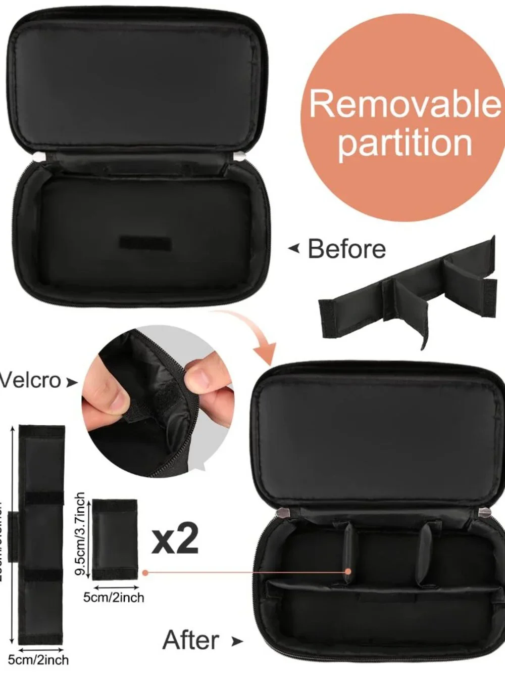 Barber Tool Bag, Hair Clipper Bag Hair Cutting Scissors Storage Bag Shaving Kits